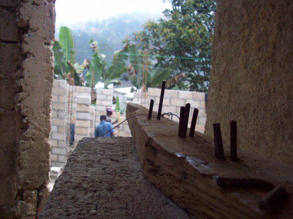 Haiti Home Construction Site Haiti Home Construction Site