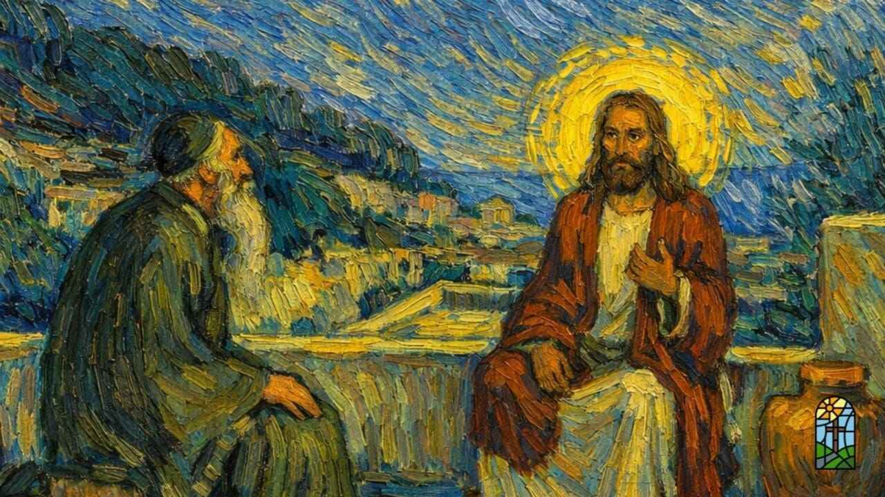 jesus and nicodemus _ john 3 nicodemus