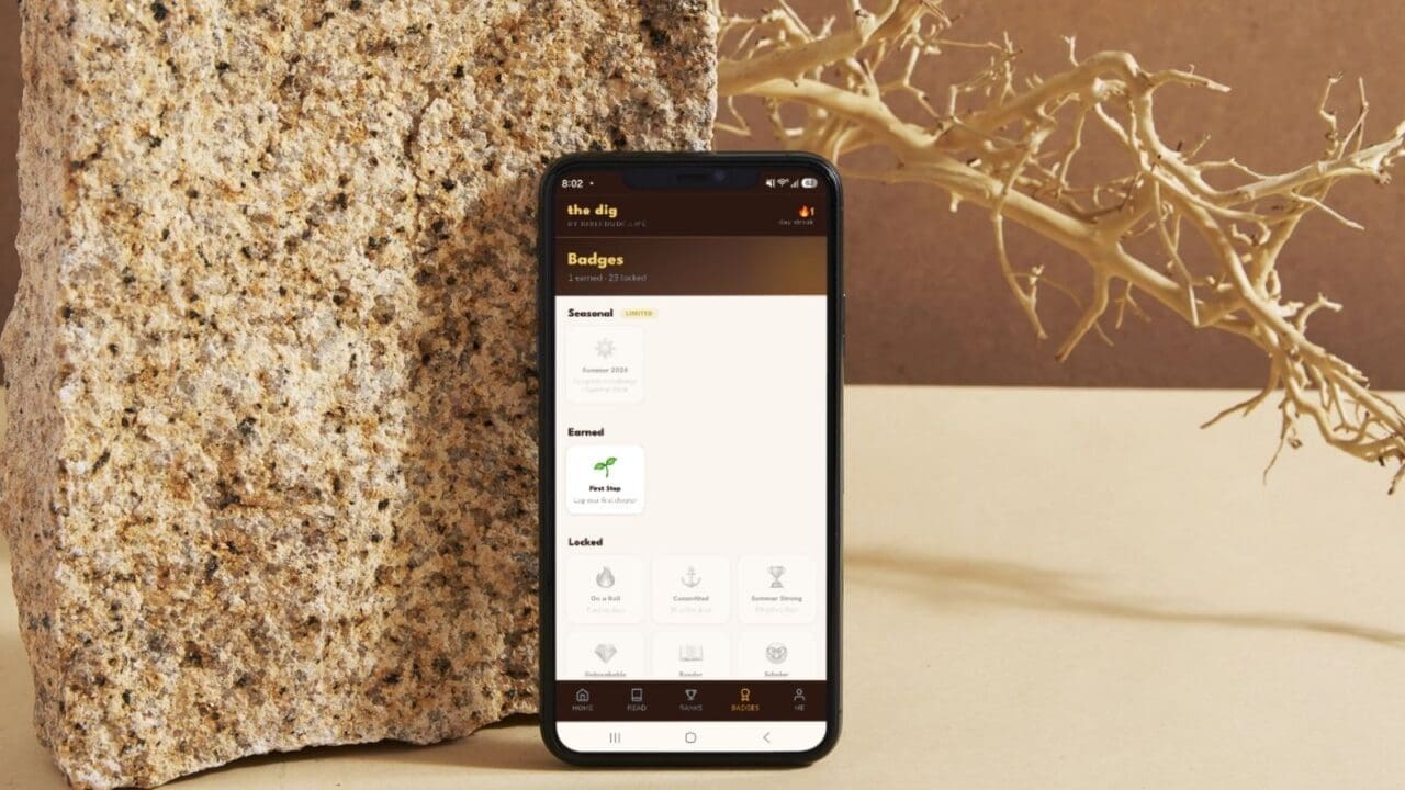 the dig app, badges