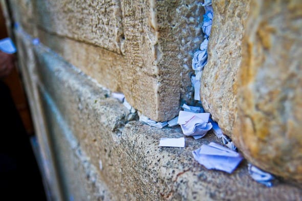 Prayers in the Western Wall, Jerusalem